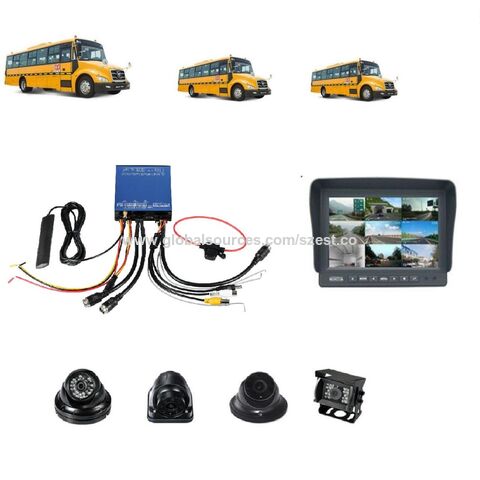 4ch Full Hd H.265 Mini Sd Card Mobile Dvr With 4g Lte Gps Wifi G-sensor ...