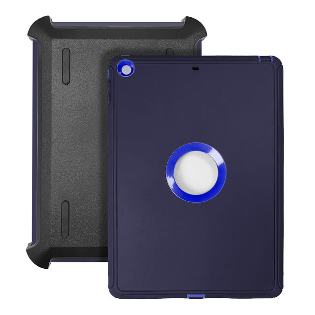 Funda resistente para tableta Defender al por mayor, logotipo personalizado, funda Defender de tres capas con clip para cinturón, fundas para tabletas para niños para iPad mini 4 5 for sale at factory direct price