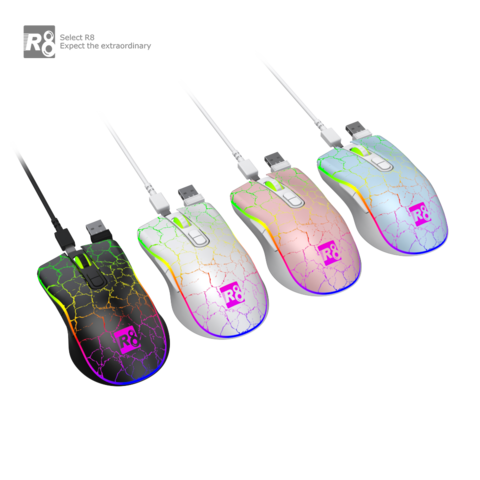 Buy Wholesale China R8 Oem R8 6d Wireless Rechargeable Gaming Mouse ...