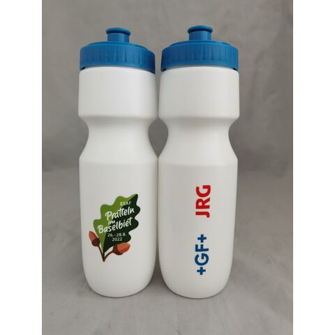 Botella de agua deportiva de plástico de 24 oz, superventas, para hombres y mujeres, uso exterior