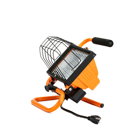 500W Portable Halogen Work Light w/ Switch