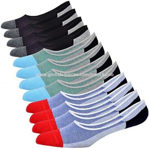 Solid Color Shallow Mouth Invisible Five Toe Socks - China Custom Socks and  Socks & Hosiery price