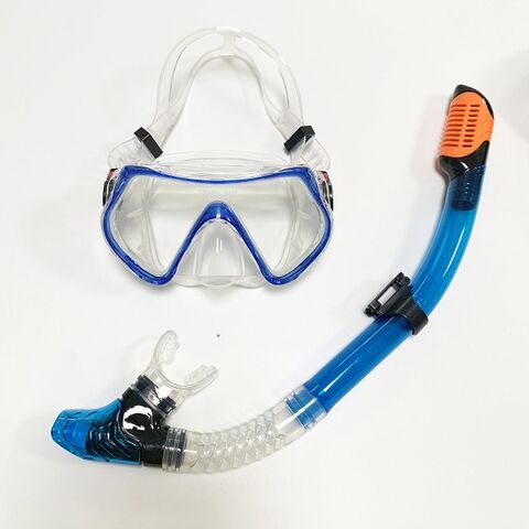 Masque de plongée intégral avec tuba - Masque de plongée sous-marin -  Anti-buée - Masque de plongée pour adultes