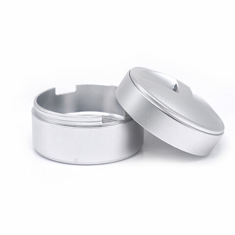 Caja Metálica de Alta Calidad para Empaquetado de Dongguan, Contenedor para Velas Aromáticas, Envase para Perfume Sólido en Barra, Tarros Metálicos para Velas con Tapas