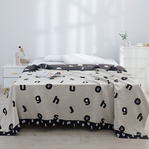 Cotton blankets on discount sale