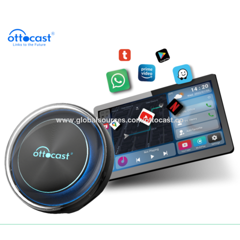 Achetez en gros Ottocast Nouveau Smart Android 12 Sans Fil Apple Carplay  Adaptateur Boîte Sans Fil Android Auto Carplay Pour Voiture Chine et Boîte Sans  Fil Carplay Ai à 158 USD