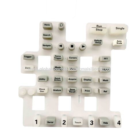Silicone Rubber Push Button Covers - China Keypad, Button