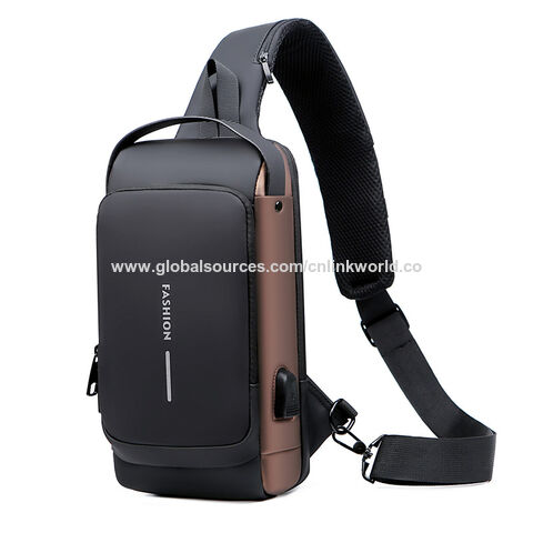 Factory Direct High Quality China Wholesale Waterproof Casual Chest Bag Men  Multifunction Anti-theft Usb Charging Men Crossbody Bag Patent Leather  Travel Chest Backpack $4.51 from Quanzhou Linkworld Import & Export Trade  Co.,Ltd