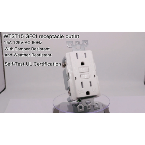 Free Samples America Standard 15amp 125v Tamper Resistant Ac Smart Gfci   Gfci Socket Receptacle Outlets Gfci Outlet 15 20 