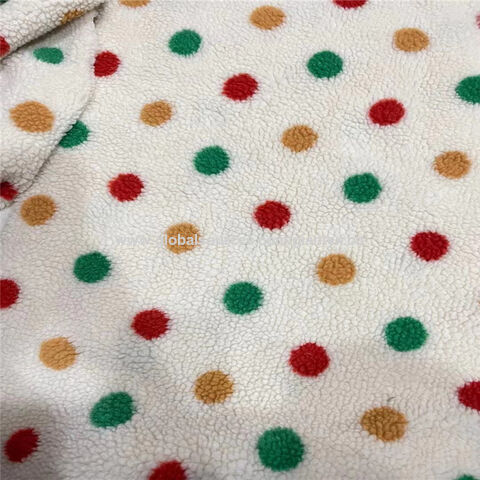 Buy Wholesale China Children's Coat Fabric With Five-color Spot Lamb Wool  Print & Sherpa Fabric at USD 1.5