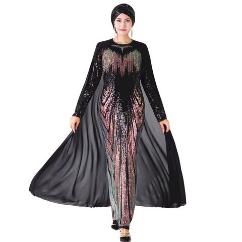 2182 Kuwii Wholesale Muslim Sequin Embroidered Cloak Long Skirt Arabic Turkish Abaya Islamic Evening Dress - China Wholesale Sequin Evening Dress $12.33 from Gansu Kuwii Trading Co., Ltd. | Globalsources.com 2182 Kuwii Wholesale Muslim Sequin Embroidered Cloak Long Skirt Arabic Turkish Abaya Islamic Evening Dress - China Wholesale Sequin Evening Dress $12.33 from Gansu Kuwii Trading Co., Ltd. | Globalsources.com