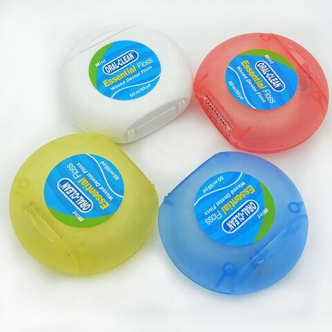 Tooth Shape Dental Floss Keychain Mint Flavored Wax Oral Cleaning Dental  Clinic Gift - China Floss and Toothpick price