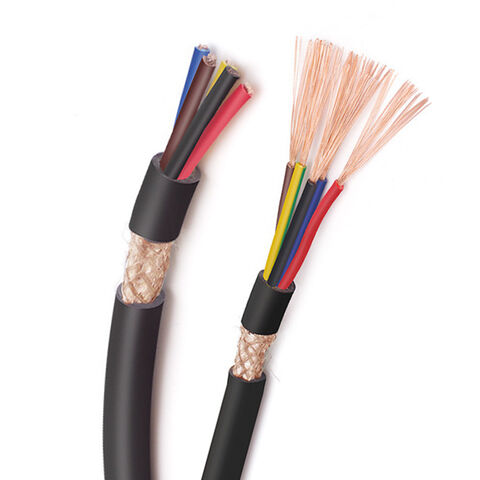 alambre flexible de 3core 2.5m m con el PVC aislado y el cable multifilar  del conductor de cobre de la chaqueta