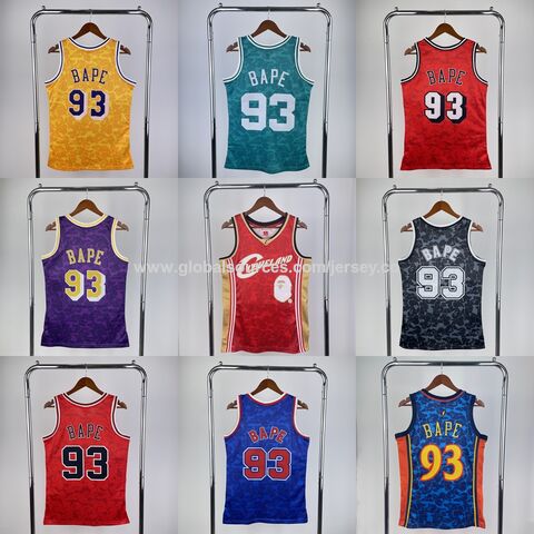 Bape x NBA maillots des warriors, lakers et celtics  Maillot de basket, Nba  maillot, Maillot de basketball