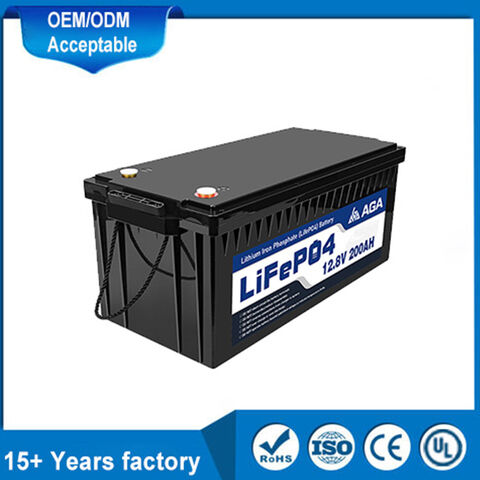 12V 10AH Lifepo4 batterie au lithium avec cellules Grade A BMS