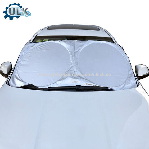 Buy Wholesale China Ulk 150*70cm Silver Coated Cloth Material Sunshade Car  Front Windscreen Windshield Sunshade & Silver Coated Sunshade at USD 1.6
