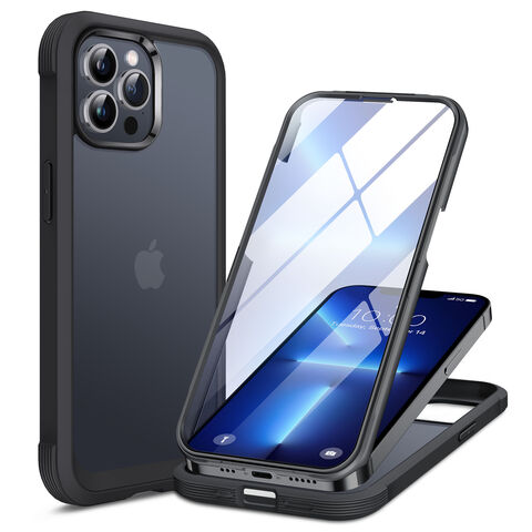 Compre Miracase Glass Case Para Iphone 13 Pro Max 6,7 pulgadas Con  Protector De Pantalla De Vidrio Templado Incorporado 9h-negro Mate y Funda  De Teléfono De Protección De 360 ° de China