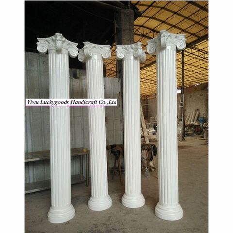 Buy Wholesale China Lg20180108-13 Decorative White Fiber Glass Round ...