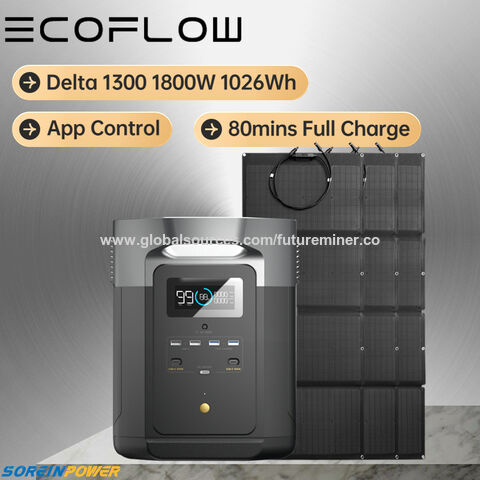 EcoFlow DELTA 1300 Portable Power Station 1800W 1260Wh – Power and