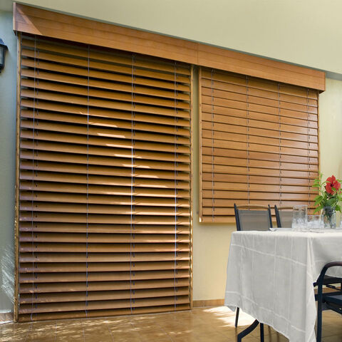 the venetian window blinds wood shutter curtain wooden louvres motor electrical bamboo marupa basswo blinds window shade for sale at factory direct price