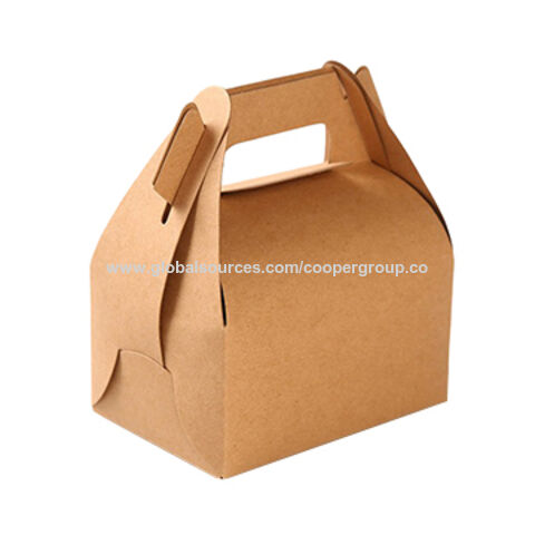 Achetez en gros Boîte à Gâteau En Papier Kraft Jetable Chinois à Emporter  Personnalisée- Chine et Boîte à Gâteaux à 0.2 USD