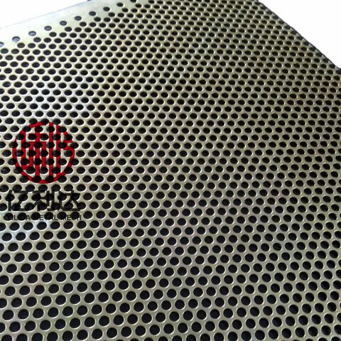 Wholesale Perforated Metal Mesh Sheet with Various Hole
