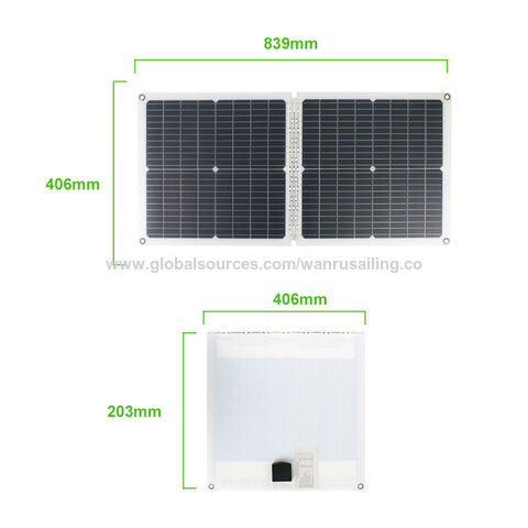 Buy Wholesale China Wanru Sailing Solar Panel Power System 60w Solar ...