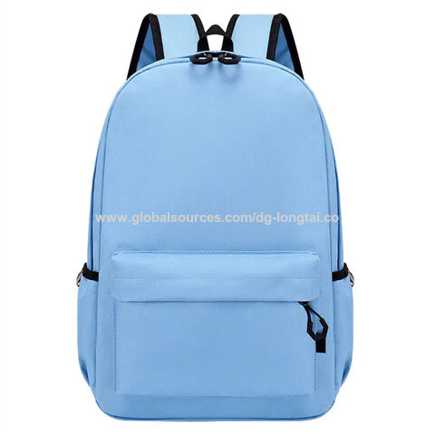 School Backpacks Plain Colored Backpacks Fashionable Plain Color