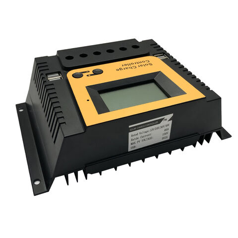 60A régulateur de charge solaire panneau solaire batterie régulateur  intelligent avec Double port USB - Chine Contrôleur solaire, contrôleur MPPT