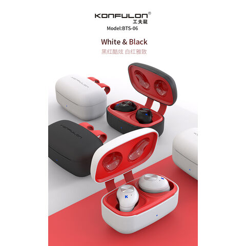 Auricular Bluetooth Inalambrico Plegable Con Microfono Y Radio Fm  Incorporada Stereo Color Rojo - Global Electronics (caja X 40)