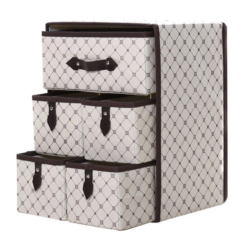 3-in-1 Drawer Organizer with Lid - Home Storage Box for Underwear, Socks,  and More - China Container and Organizer price
