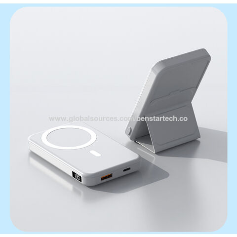 FactorySupply15w10000mahMagsafingWirelessFastChargingPowerbankForIphone141312ExternalBatteryPackWithHolder-BuyChinaWholesaleMagsafePowerbank$11.5|Globalsources.com