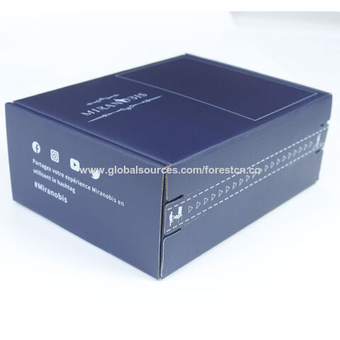 Luxury Corrugated Paper Box With A Tear Strip Packaging Box - Buy China ...