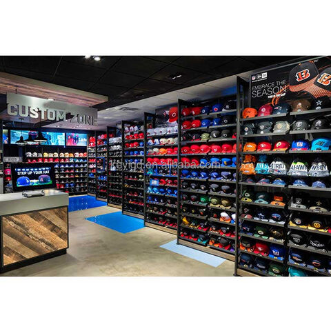 Hat Rack Lids Sports Store New Era Cap Storage System 20 Pack