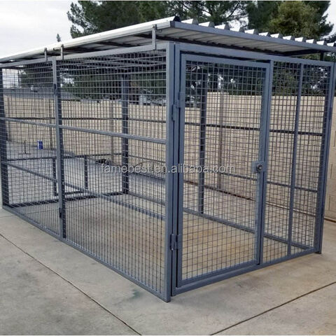 Buy Standard Quality China Wholesale Walk In Dog Kennel Pen Run