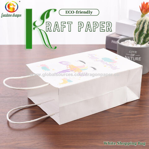 Bolsa de Papel Kraft Blanco 120g for sale at factory direct price
