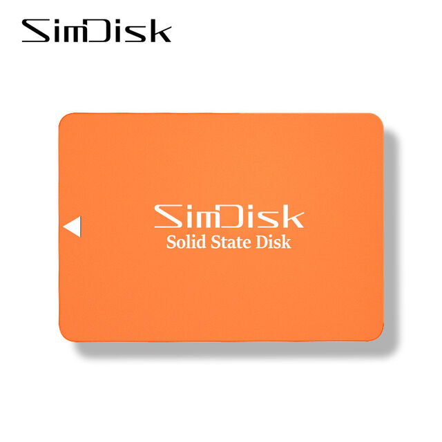 SimDisk SSD SATA Interne 2.5 Pouces 120GB 128GB 256GB 512GB 1TB 2TB Disque SSD Haute Vitesse pour Ordinateurs