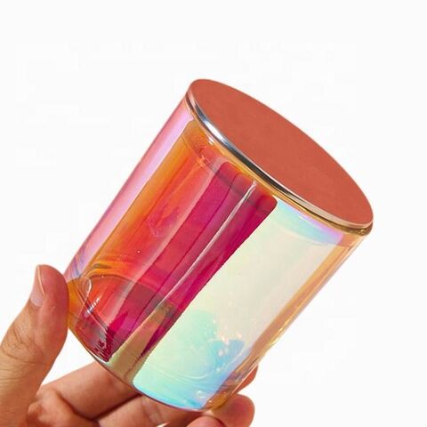 iridescent candle jar, iridescent candle jar Suppliers and Manufacturers at