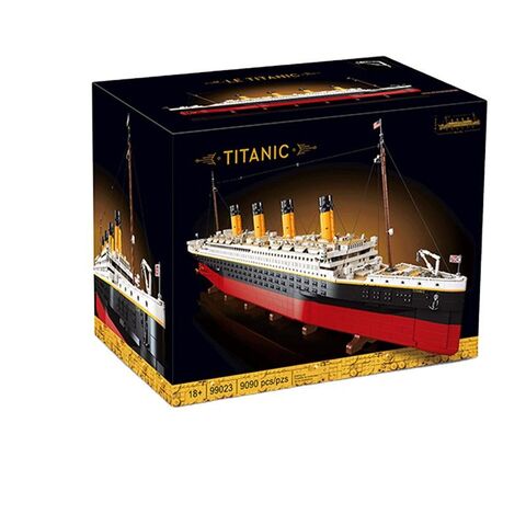 Buy China Wholesale Hot 99023 Movie Series Titanic Ship Moc Building ...