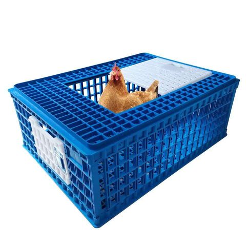 Durable Big Plastic Poultry Carry Chickens Carrier Crates Suitable For ...