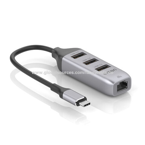Buy Wholesale China Wholesale Usb C To Ethernet Adapter With 3 Port Usb 3.0  Hub With Rj 45 Type C Gigabit Ethernet Adapter Lan Network Adapter & Usb C  Ethernet Adapter at