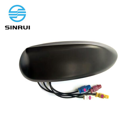 4-in-1 Signal Dekorations Auto Zierleiste Universal FM/AM Radio Haifischflossen Dach Auto Antenne GNSS & GPS Antenne for sale at factory direct price