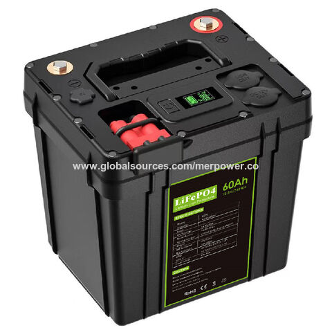 12V 50AH capacity lithium battery box