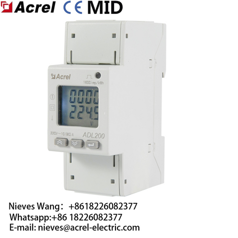 Buy Wholesale China Acrel Smart Meter Single Phase Ac Adl With Rs Communication Din Rail