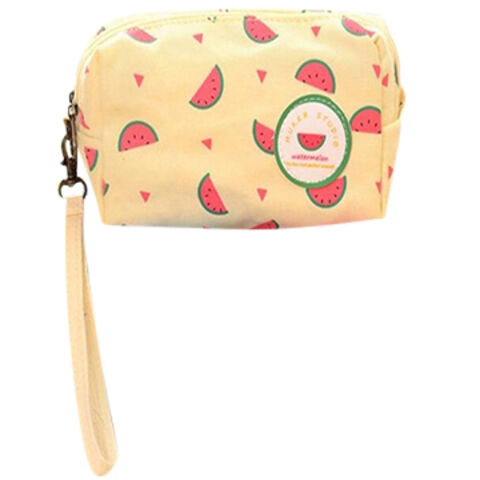 Custom Wholesale Canvas Cosmetic Bags Online Zippered Small Coin Change  Pouch Mini Storage Bag