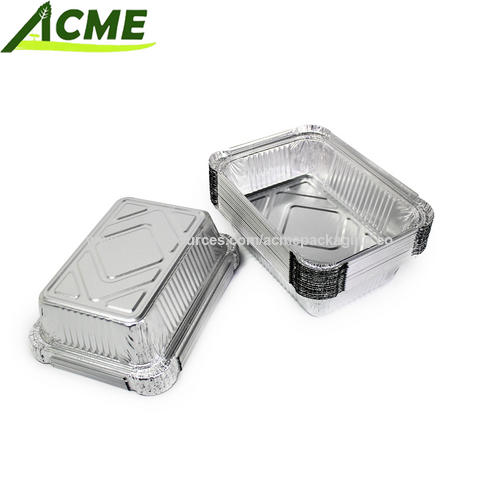 Achetez en gros Boîte à Vide En Aluminium épais Personnalisée D'usine,  Boîte D'emballage En Aluminium Pour Aliments Pure Vente Directe De Papier D' aluminium Boîte Chine et Aluminium à 0.8 USD