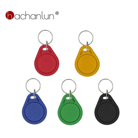 RFID/NFC Tag Blue Fob (NTAG213 Chip, 13.56MHz)