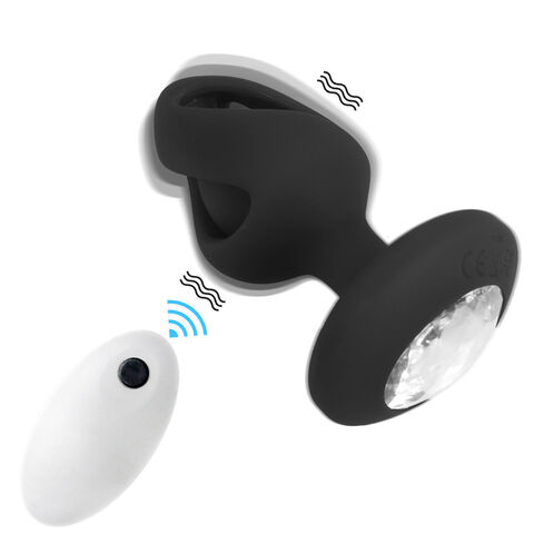 Levett Anal Butt Plug 100% Waterproof Silicone 10 Speeds Vibrating