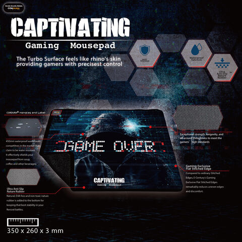 Buy Wholesale Taiwan Mouse Pad, Gaming Mouse Pad, Captivating Gaming ...