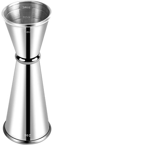 Jigger for Bartending Double Cocktail Jigger Japanese Premium 304 Food Grade Stainless Steel Jigger 2 OZ 1 OZ with Measurement for sale at factory direct price